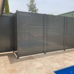 Aluminium fencing types