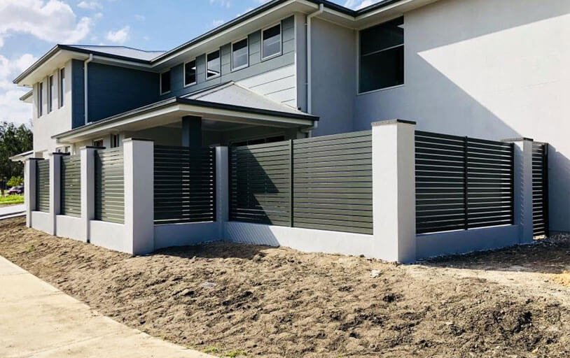 Aluminium-Slats fence