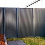 mini screen lysaght colorbond fence gate